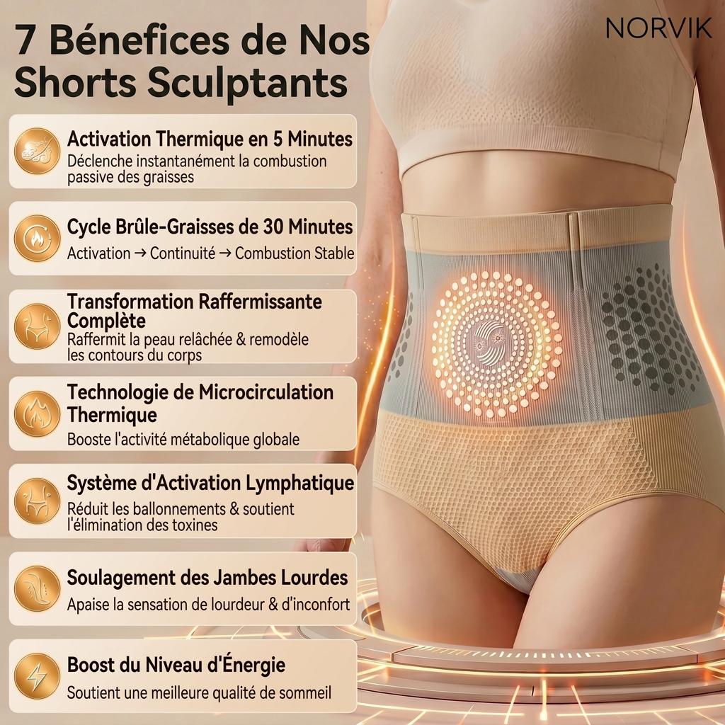 Norvik® Active Short Brûle-Graisses